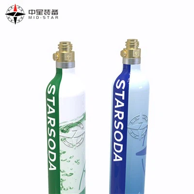 60L 425g aluminijumski boci za piće Co2